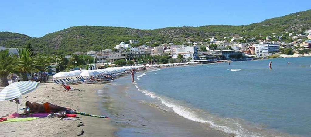 Παραθαλασσια Στουντιο Μιχαλιας Sea View Studio Michalias Agia Marina  Exteriér fotografie